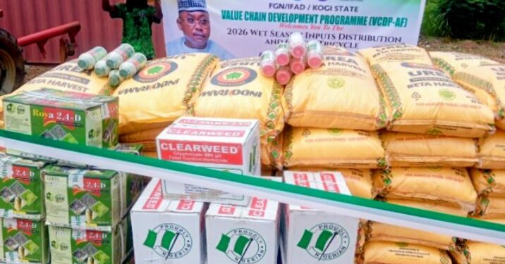 Kogi, FG/IFAD Distribute Inputs To 572 Farmers To Boost Food Security
