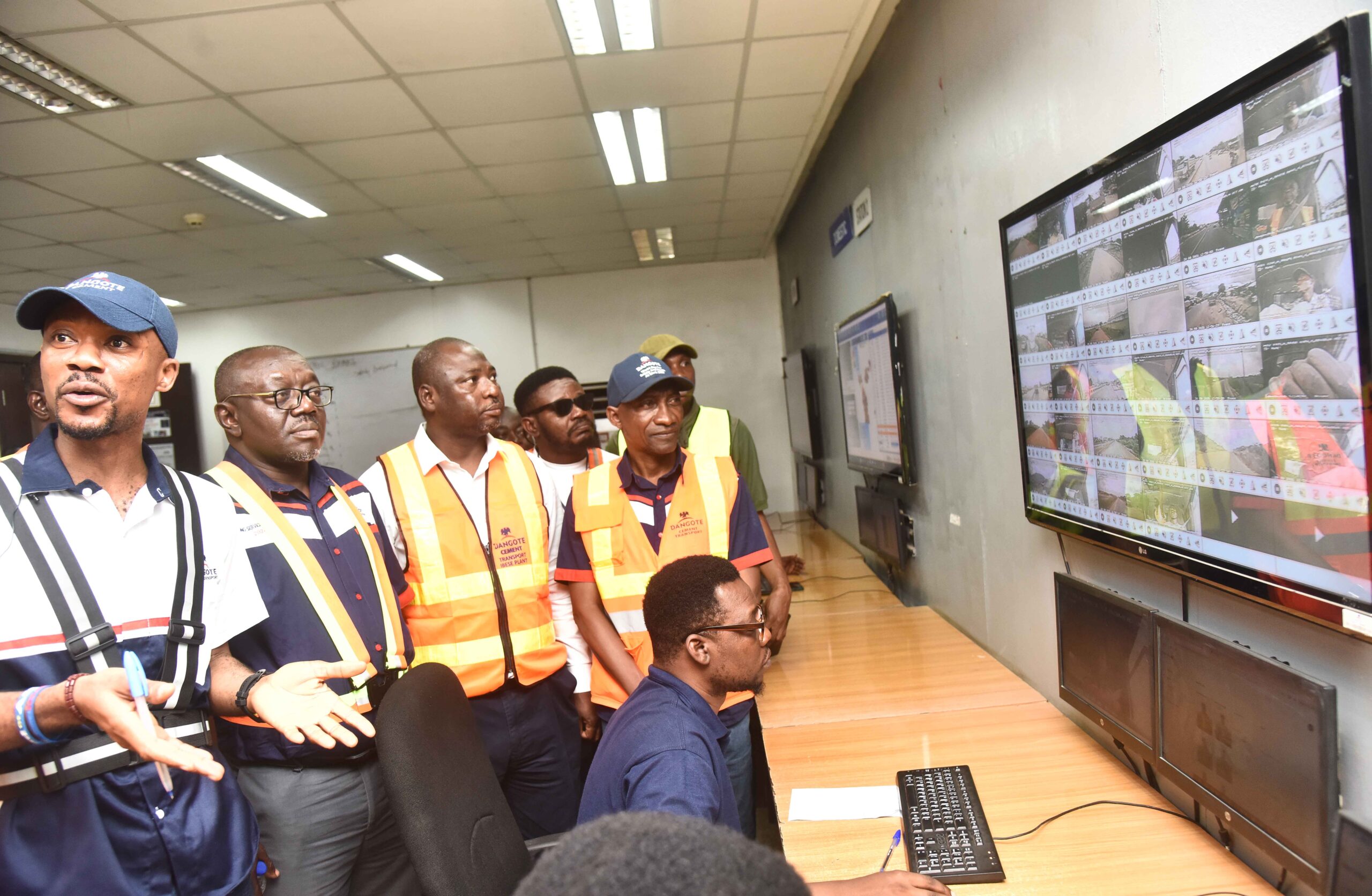 Safe Driving : Dangote Transport Unveils Novel Real-Time Driver Monitoring Control Room