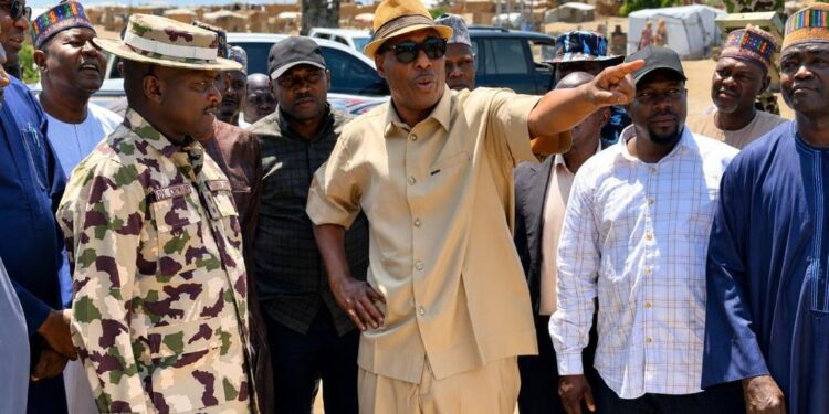 Zulum Visits Mallam-Fatori, Orders Rebuilding Of Infrastructure, Sacks Village, Ward Heads