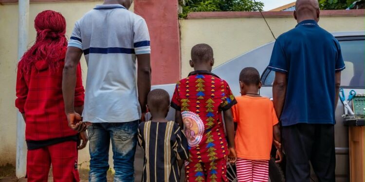 NSCDC Rescues 15 Trafficked Children, Recovers Stolen Rifles, Busts Telecom Vandalism Syndicate