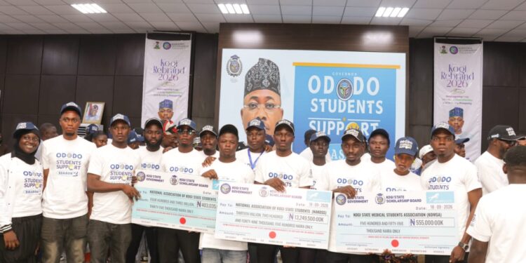 Gov. Ododo Flags Off Disbursement Of N646.8mln Bursary To 20,347 Kogi Students, Raises Medical Students’ Allowance To N75,000