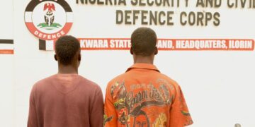 NSCDC Arrests Two Transformer Cable Vandals In Ilorin