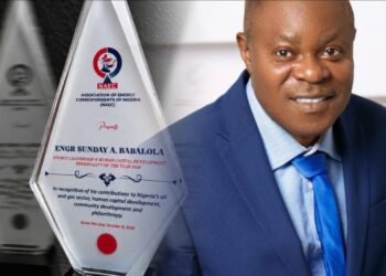 NUPRC Commissioner, Babalola, Bags NAEC’s Excellence Award