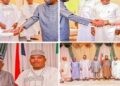 8 Zamfara Lawmakers Who Resigned From APC Meet President Tinubu, Return To APC