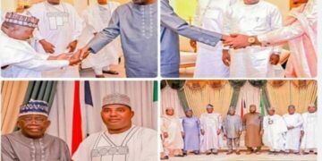 8 Zamfara Lawmakers Who Resigned From APC Meet President Tinubu, Return To APC