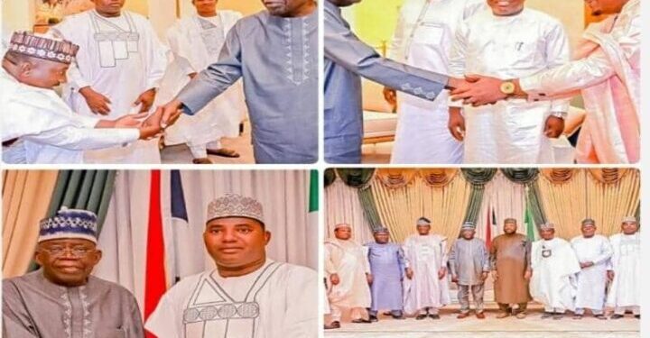 8 Zamfara Lawmakers Who Resigned From APC Meet President Tinubu, Return To APC
