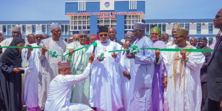 VP Shettima Commissions 400-Bed Teaching Hospital In Maiduguri